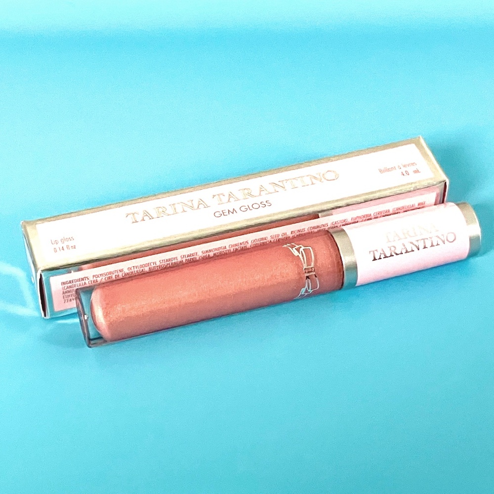 Tarina MY PRETTY Tarina Tarantino Gem Lip Gloss Lipgloss Full Size New in Box